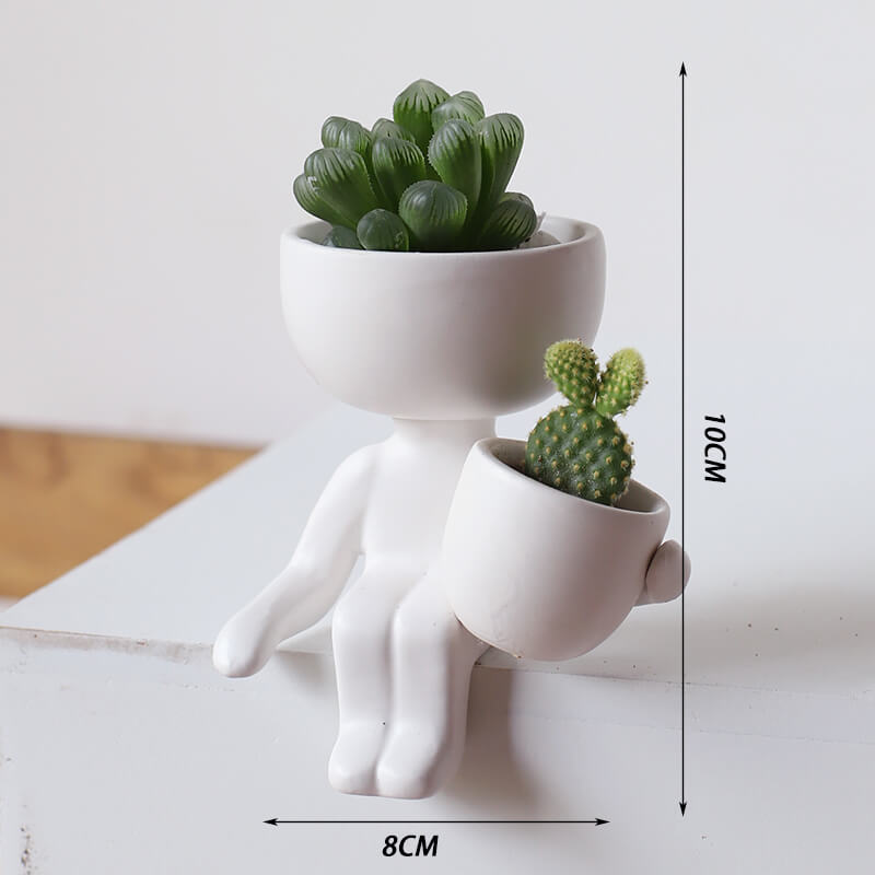 Lighteme Creative Cute Ceramic Vase Decoration