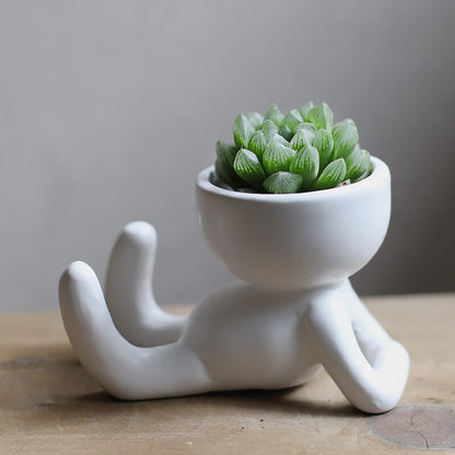Lighteme Creative Cute Ceramic Vase Decoration