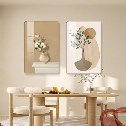 Lighteme Blumenbecher, Kristallporzellan, Kunst-Malset