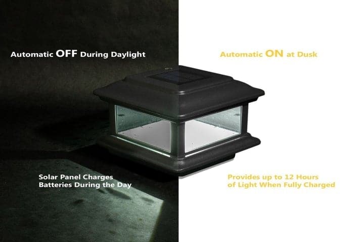 Lighteme Solar Cap Light - Schwarz