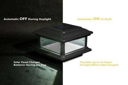 Lighteme Solar Cap Light - Schwarz