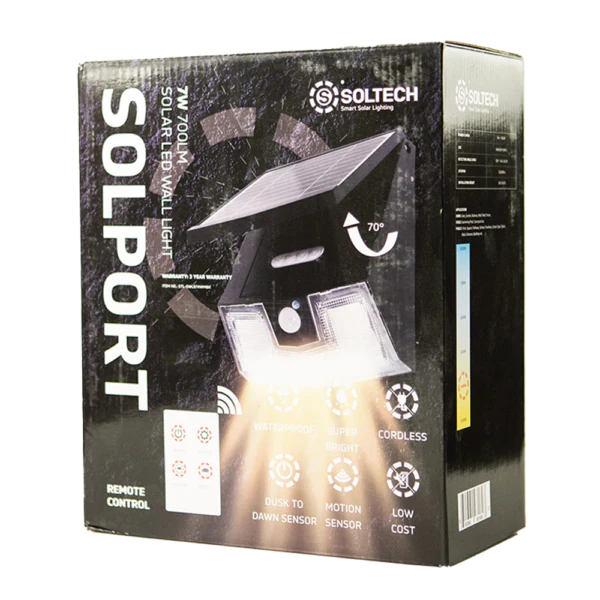 Applique solaire Lighteme | Options 7 W/15 W