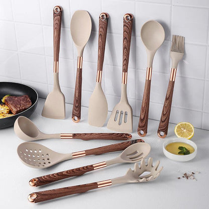 Lighteme Silikon-Küchengeschirr-Set (10-teilig)