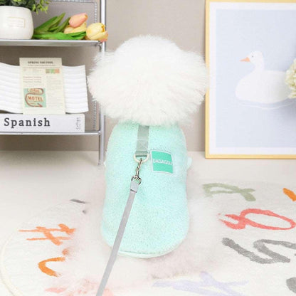 Combinaison élastique Lighteme avec anneau de traction pour chiots et chats