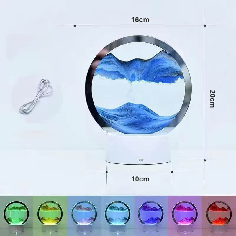 Lighteme Sand Painting Tischlampe