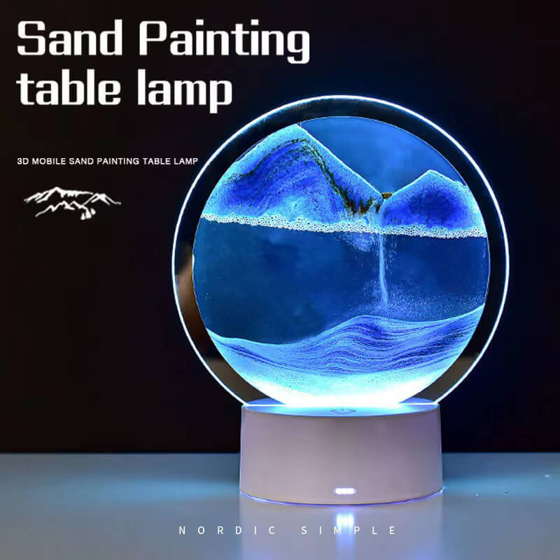 Lighteme Sand Painting Tischlampe