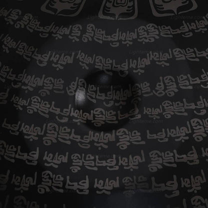 Sanskrit Personnalisé Fait main do Majeur 22 pouces 9/10/12 notes en Acier Inoxydable / Acier Nitruré Handpan Drums