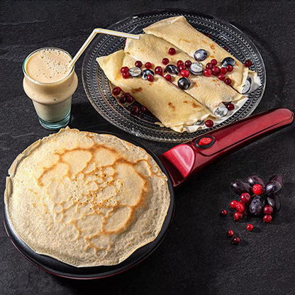 Crêpière magique Lighteme + bol et fouet à œufs GRATUITS