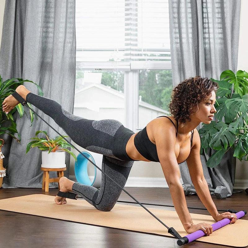 Barre de fitness multifonctionnelle Lighteme - Libérez votre révolution fitness ultime à la maison !