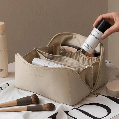 Lighteme Reisekosmetiktasche mit großem Fassungsvermögen