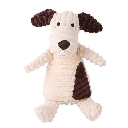 Lighteme Durable Corduroy Chew Toy for Dogs