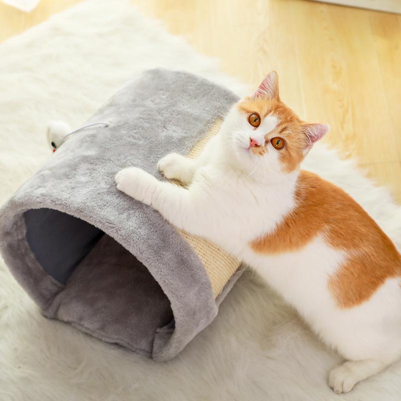 Lighteme Scratching Tube Cat Tunnel Toy