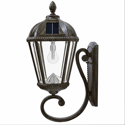 Lampe solaire murale Lighteme - Bronze patiné