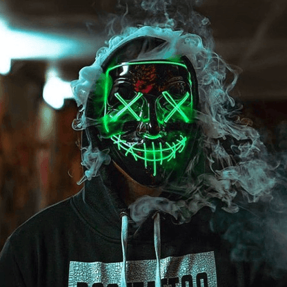 Lighteme LED-Halloween-Maske