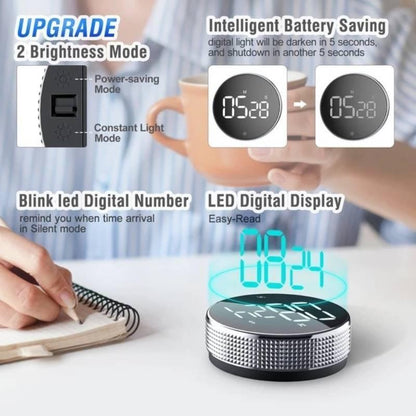 Lighteme Magnetischer digitaler LED-Küchentimer