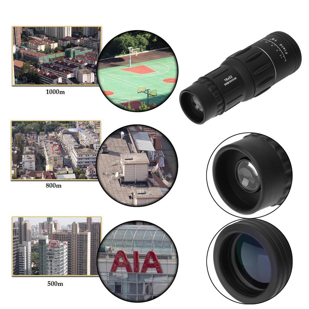 Lighteme Dual Day Night Vision 16X52 Monokular-Teleskop