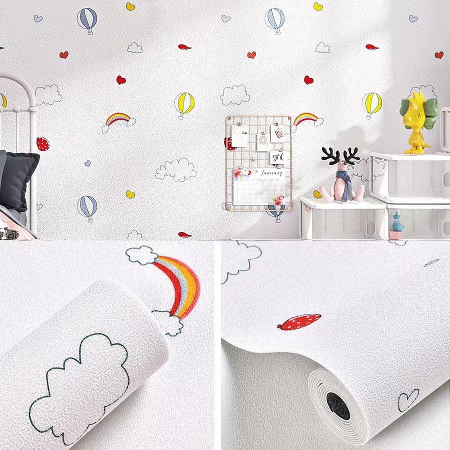 Papier peint auto-adhésif imperméable Lighteme 3D
