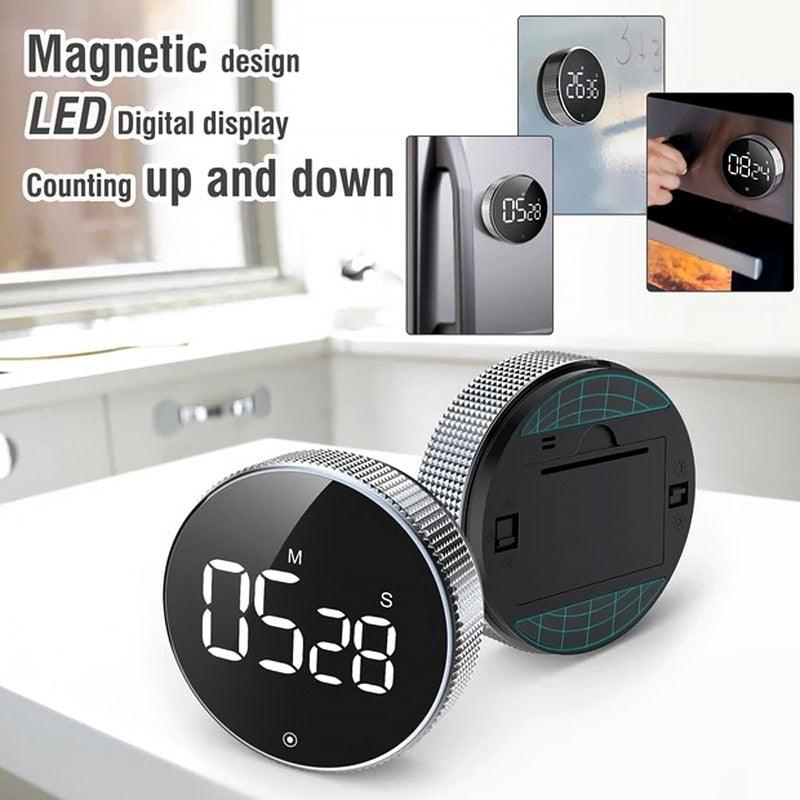 Lighteme Magnetischer digitaler LED-Küchentimer