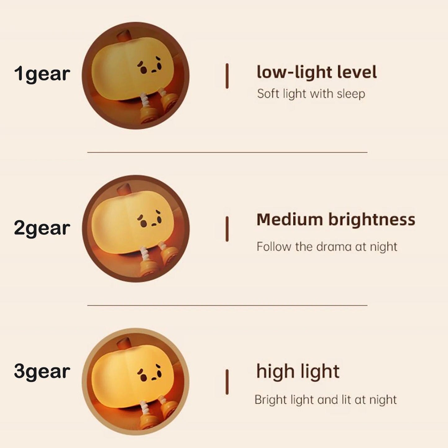 Veilleuse citrouille d'Halloween Lighteme | ACHETEZ-EN 1, OBTENEZ-EN 1 GRATUITEMENT (2 PIÈCES)