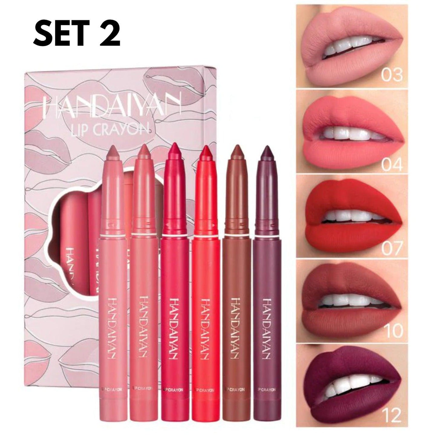Lighteme Matte 2-in-1-Lippenstifte für unwiderstehlich volle Lippen und ganztägige Ausstrahlung
