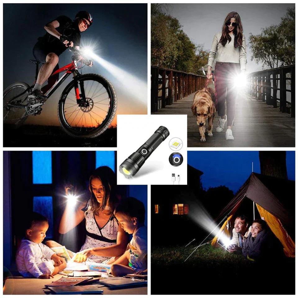 Lighteme Starke Taschenlampe - Zurück zum Tageslicht in einer Sekunde