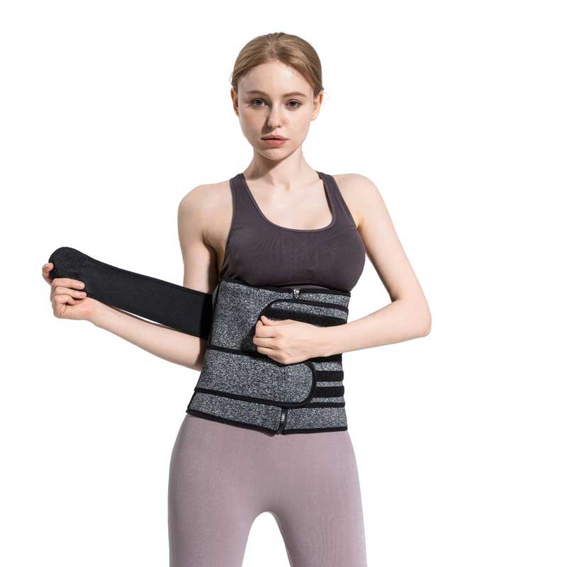 Lighteme Damen Taillentrainer Body Shaper Schlanker Schweißgürtel Bauchkontrolle