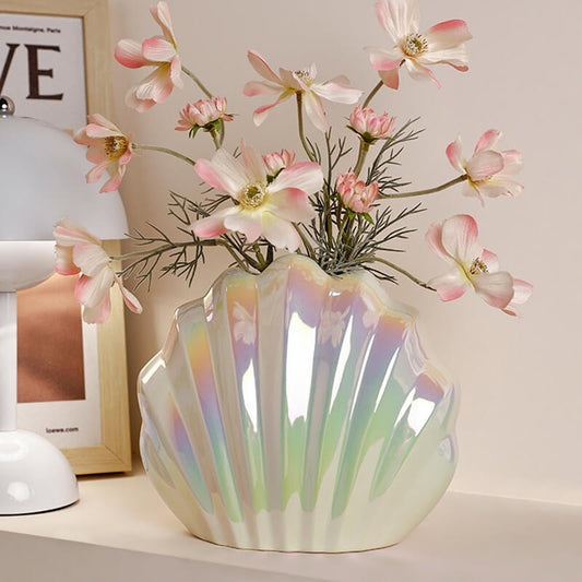 Vase en céramique coquillage Lighteme