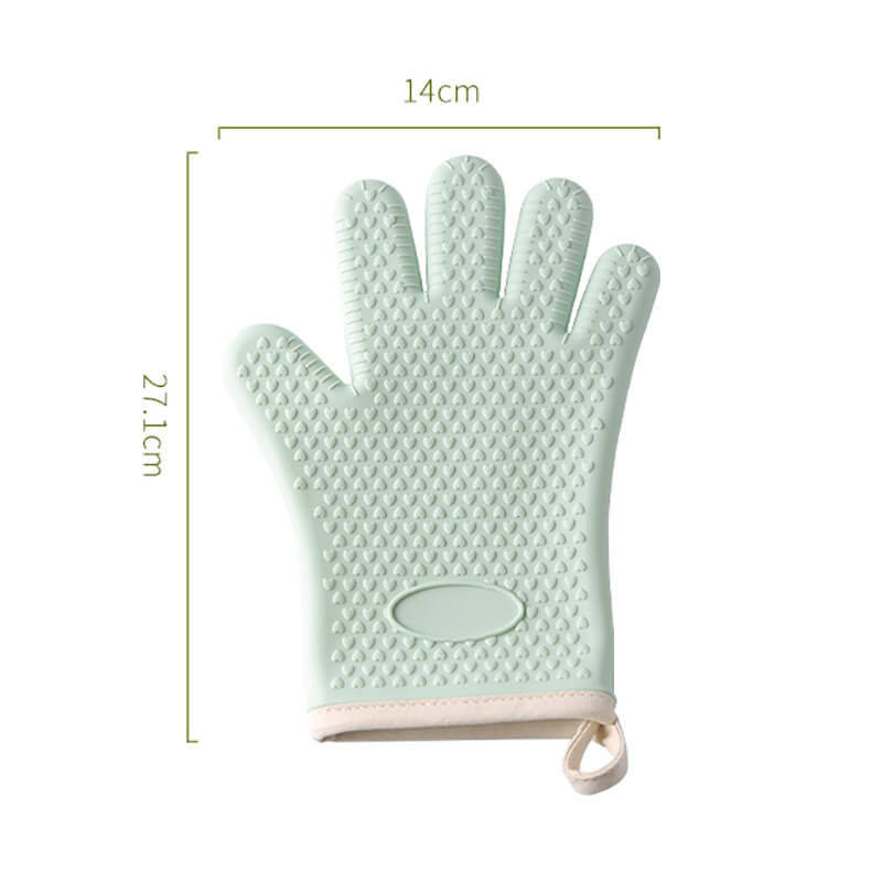 Gants de cuisson anti-brûlures isolants en silicone Lighteme