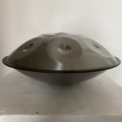 Lighteme Mini Handpan Stainless Steel Handmade in G Minor 9 Notes 18 Inch Small Steel Drum