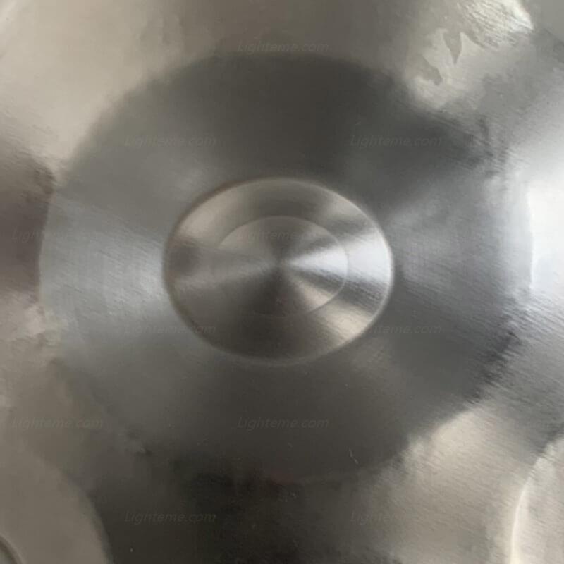 Lighteme Maßgeschneiderte Handpan drums aus Edelstahl, C-Dur 22 Zoll 9 Noten Hang Drum