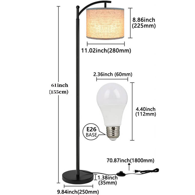 Lighteme Simple LED-Stehleuchte