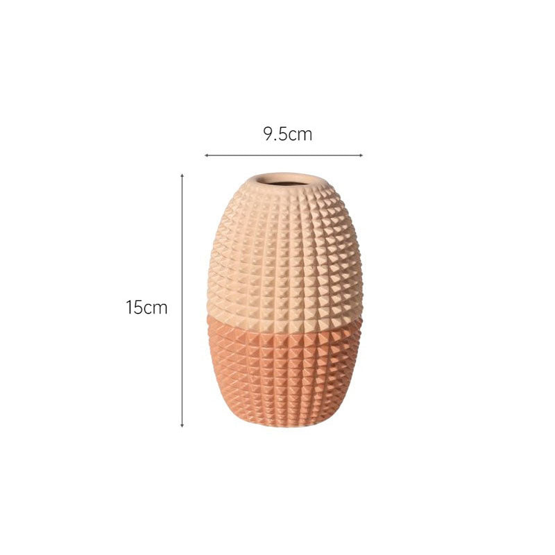 Lighteme Einfache Keramikvase für Zuhause