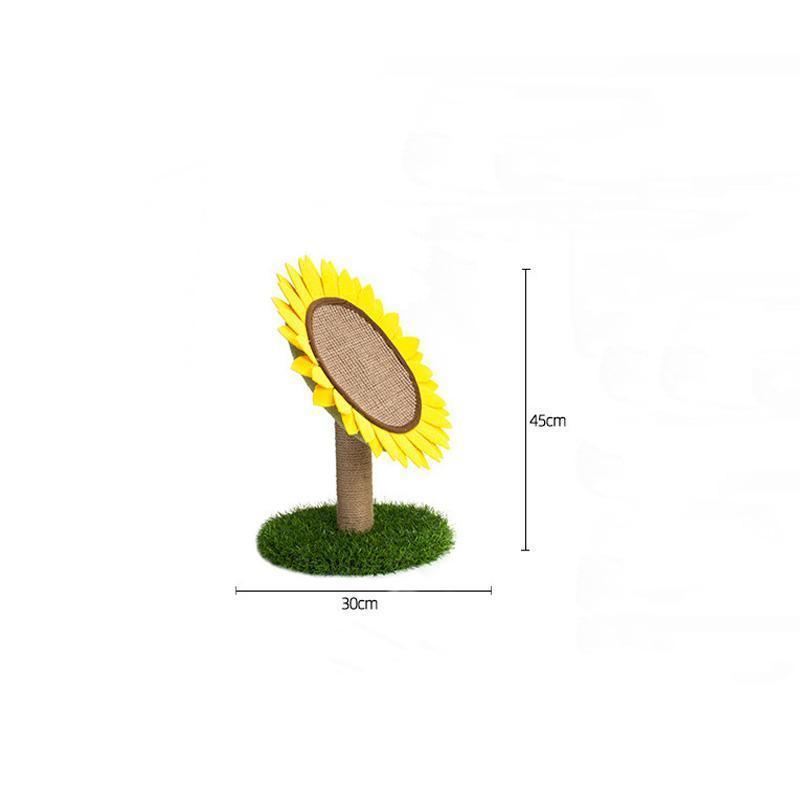 Lighteme Sisal Sunflower Cat Scratch Board