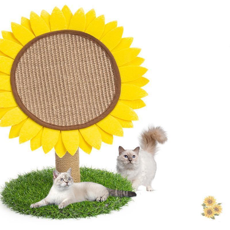 Lighteme Sisal Sunflower Cat Scratch Board