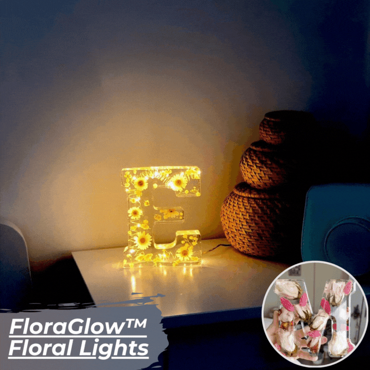 Veilleuse florale Lighteme
