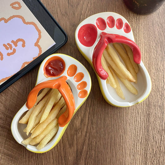 Plat en céramique Lighteme Slipper