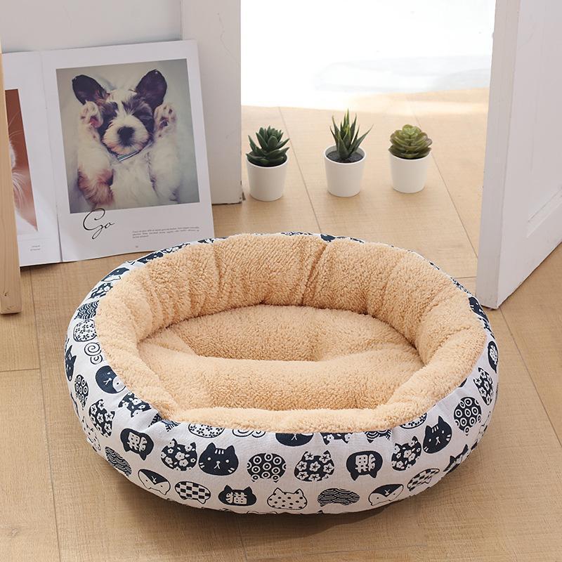 Lighteme Small And Medium-Sized Dog Warm Bed (4 colors)