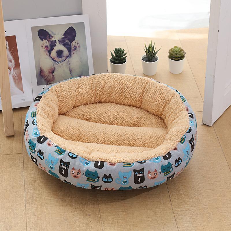 Lighteme Small And Medium-Sized Dog Warm Bed (4 colors)