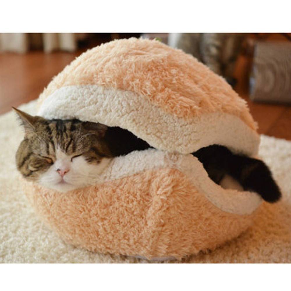Lighteme Weiches und niedliches Hamburger-Bett