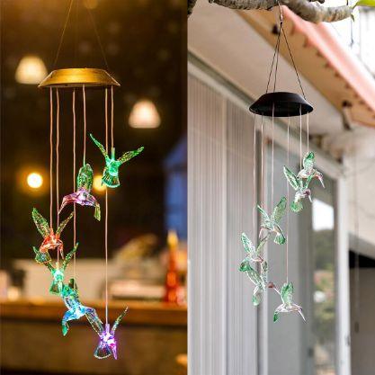 Lighteme Solar-Gartenlampe in Vogelform