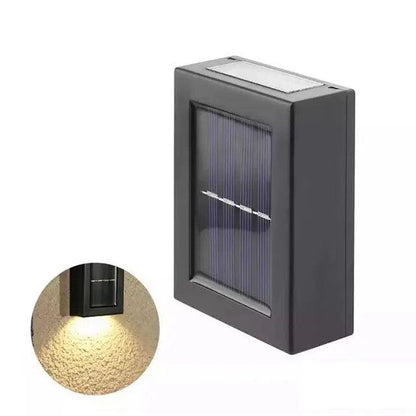 Applique murale d'extérieur étanche à énergie solaire Lighteme | ACHETEZ-EN 1, OBTENEZ-EN 1 GRATUITEMENT (2 PIÈCES)