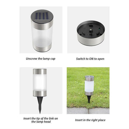 Lighteme Solar-Mini-Gartenlampe (2 Ausführungen)