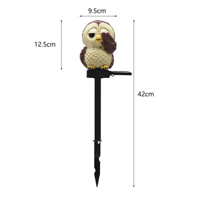 Lighteme Solar Owl Outdoor Decorative Lights
