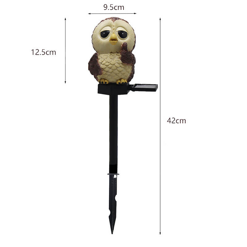 Lighteme Solar Owl Outdoor Decorative Lights