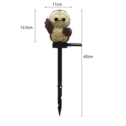 Lighteme Solar Owl Outdoor Decorative Lights