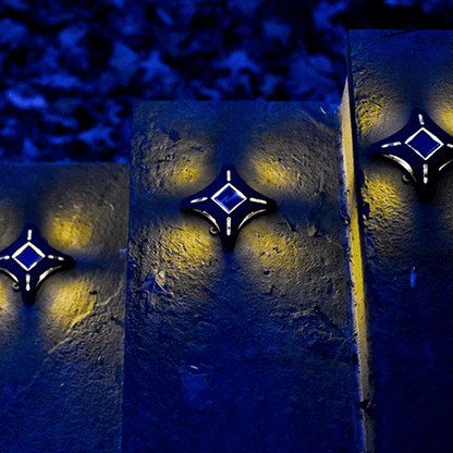 Éclairage solaire de terrasse Lighteme - Éclairage d'escalier en forme d'étoile 