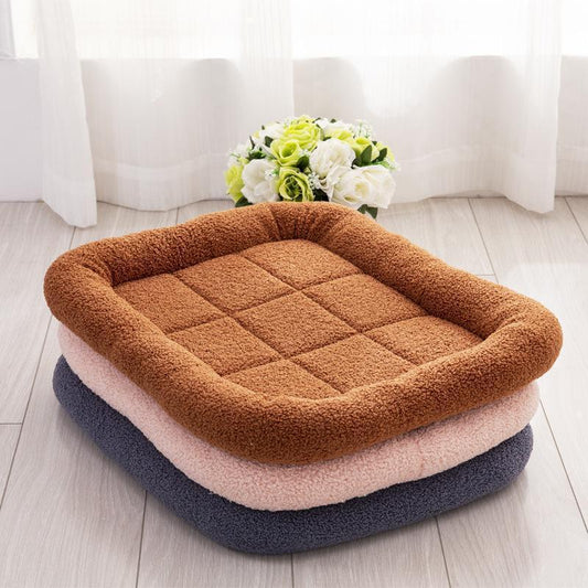 Tapis-couverture Lighteme uni pour chat/chien (3 couleurs et 4 tailles)