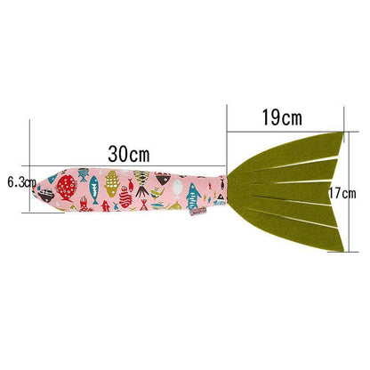 Jouet pour chat en papier sonore Lighteme en forme de poisson (2 couleurs)