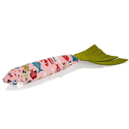 Jouet pour chat en papier sonore Lighteme en forme de poisson (2 couleurs)