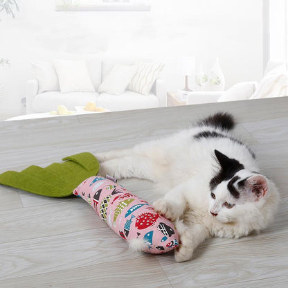 Jouet pour chat en papier sonore Lighteme en forme de poisson (2 couleurs)